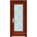 Puerta moderna del PVC de los diseños de madera (WX-PW-135)